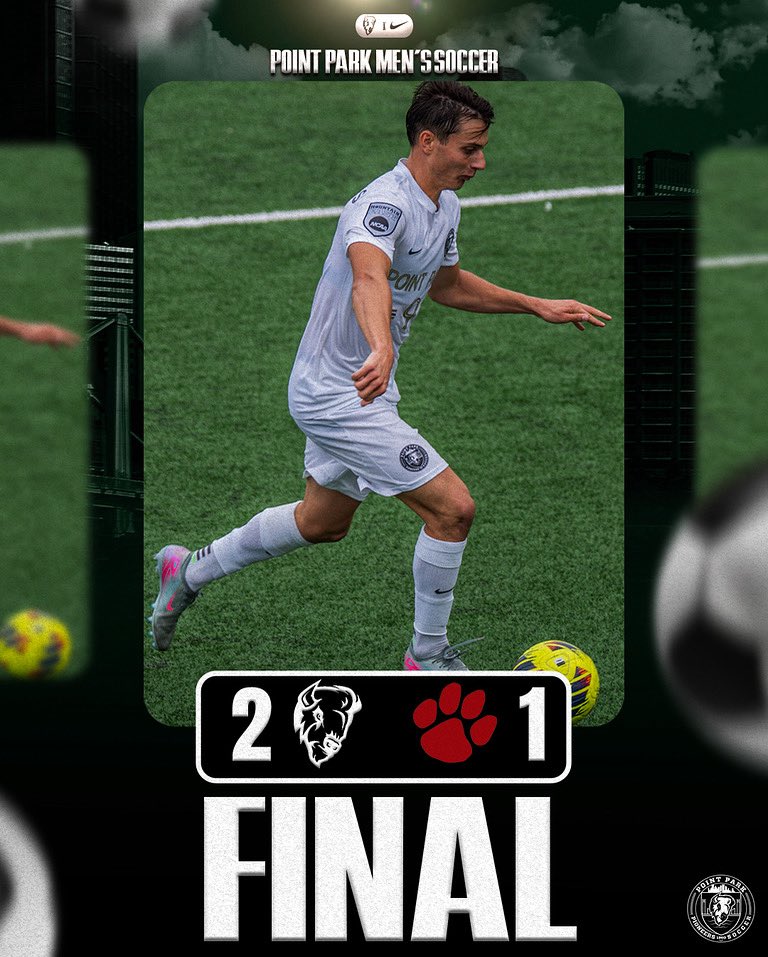 ⚽️ Two second half goals propelled Point Park over Frostburg State!

#GoPioneers