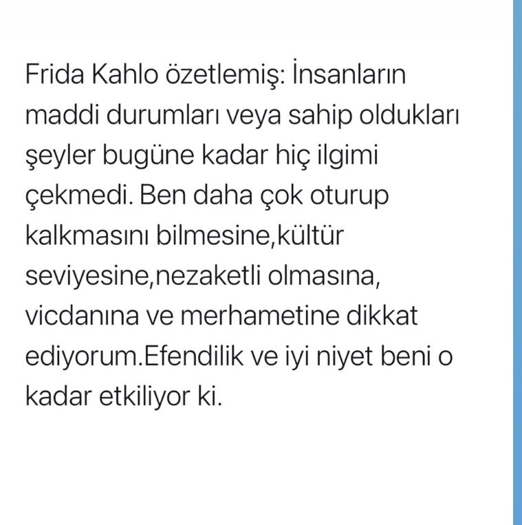 Frida filmini izledikten sonra her kelimesine katıldığım bu anlamlı sözün çıkması çok manidar oldu 🫶🏻