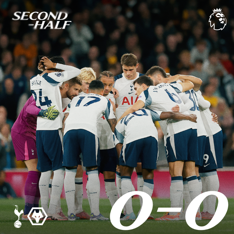 토트넘 선수단 워밍업