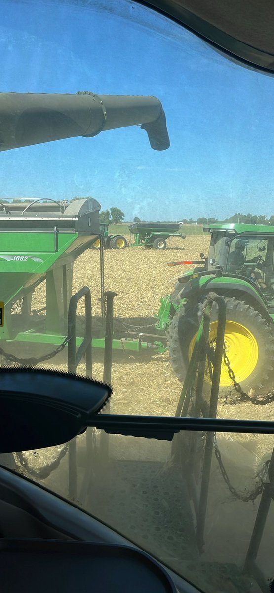 Good corn, plenty of trucks, #illini football win. 

Good Saturday.