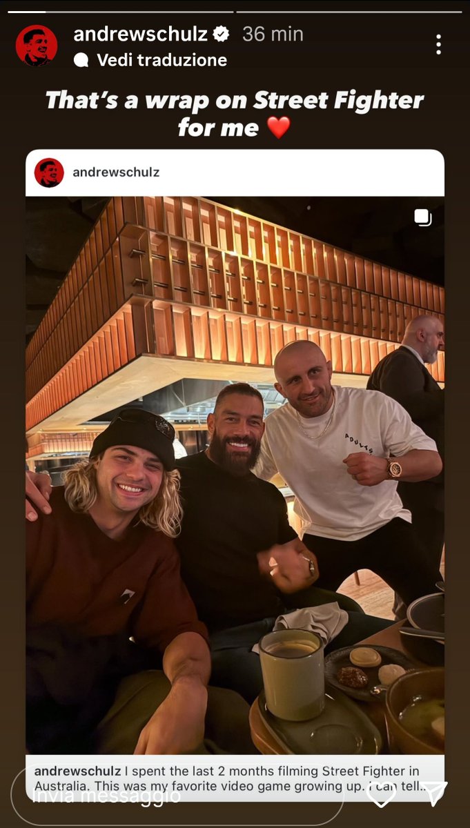 Angelicaceresa1's tweet image. Everyone who finished filming posted and then there&apos;s Roman who no one knows when he started, if he finished, if he didn&apos;t finish, if he came back, if he&apos;s still in Australia... our man is mysterious, very private and not very social but I love him ❤
#romanreigns