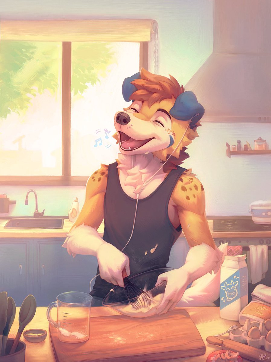 salanchu_'s tweet photo. Baking Day☀️
For @lukey_fur! https://t.co/EZrod64fpD