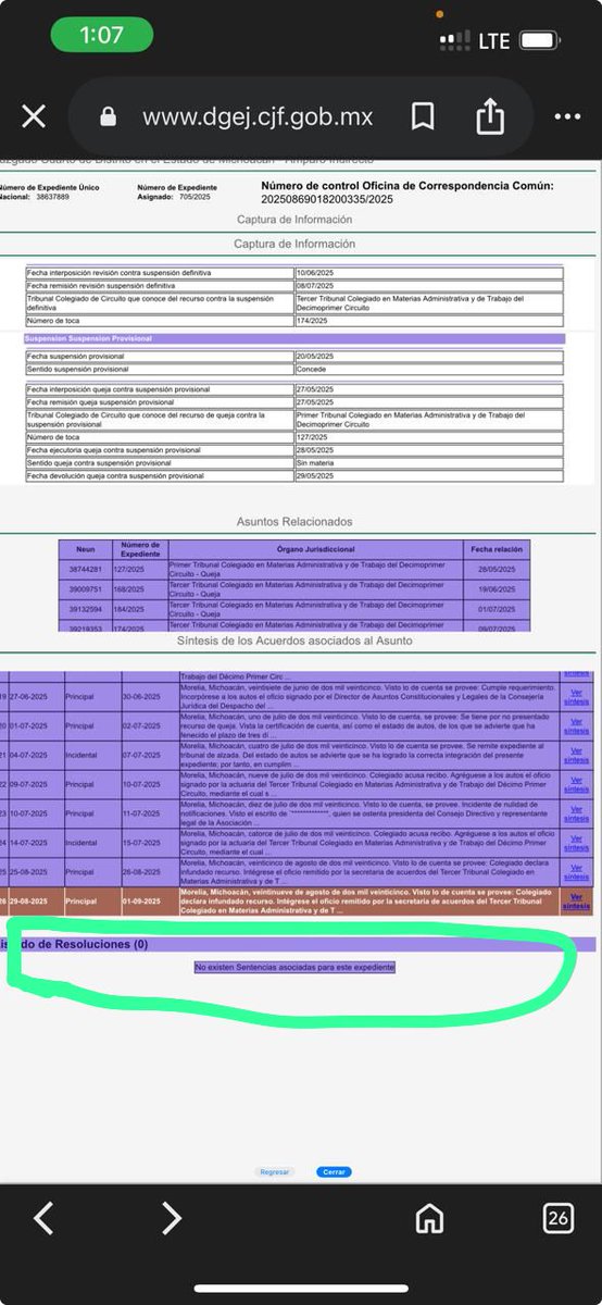 Anda circulando está información es FALSA. No existe ninguna resolución de la Juez .
No cabe duda que esa diputada no deja de exponer su ignorancia.