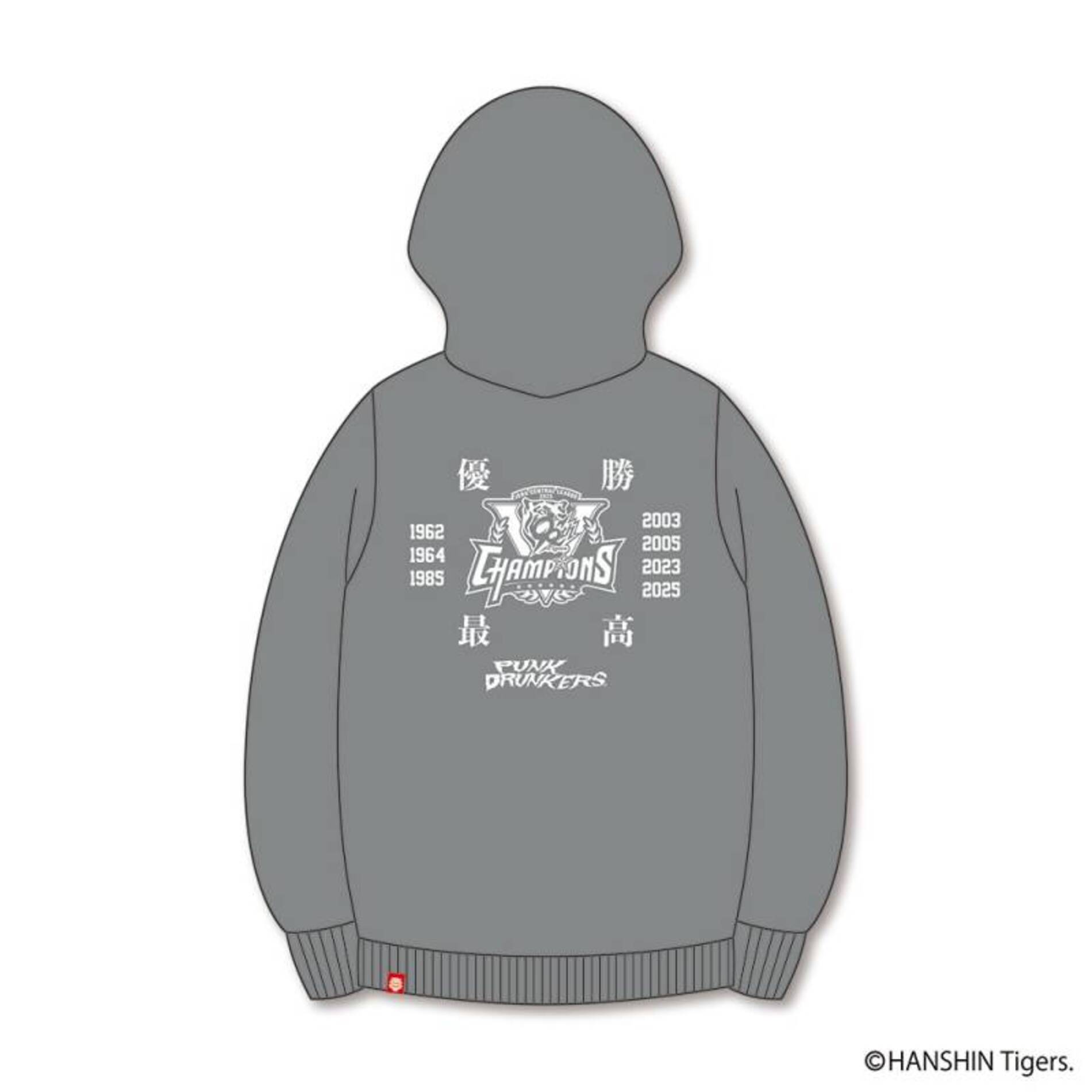 パンクドランカーズ L 阪神タイガース 未使用 Tシャツ 長袖 ロンT 優勝