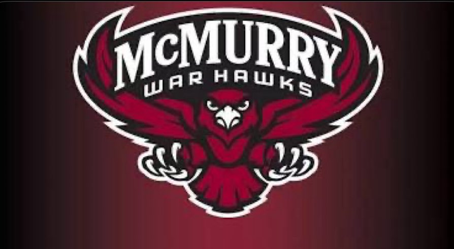 After a great visit with Coach Johnson and Coach Bolton, I am blessed to receive an offer from McMurry University.