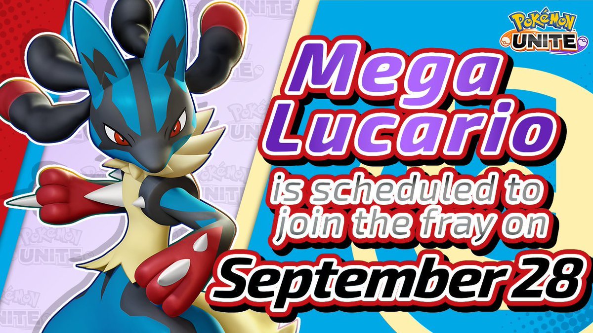 🎆Mega Lucario License Giveaway🎆

I'm giving away a Mega Lucario license for Pokemon Unite! To enter:

♻️Like &amp; Retweet this post
☝️Follow me on Twitter/X

Bonus Entry: Follow me on Twitch! (ToppoWoppo same as on here)

The winner will be chosen on Monday 9/29

License code