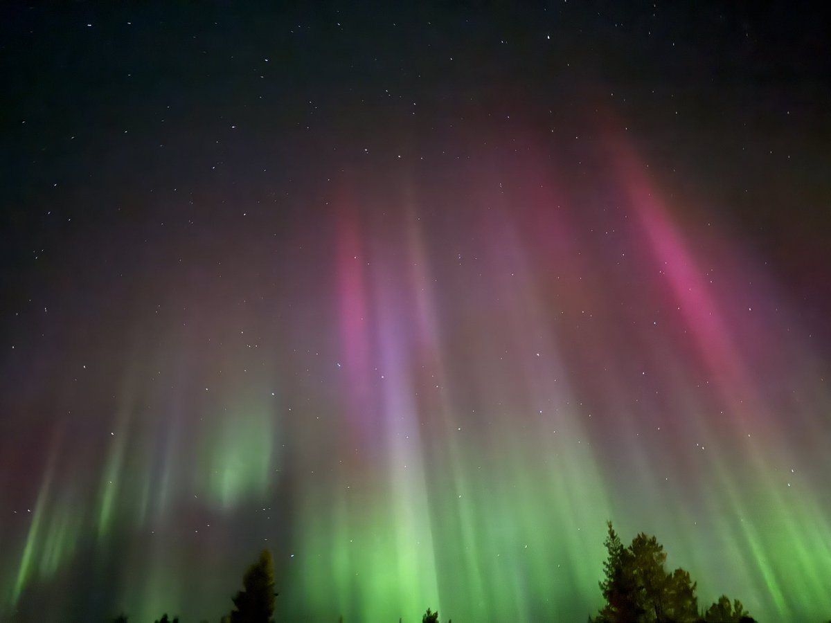 Älskar när hon besöker oss… #aurora