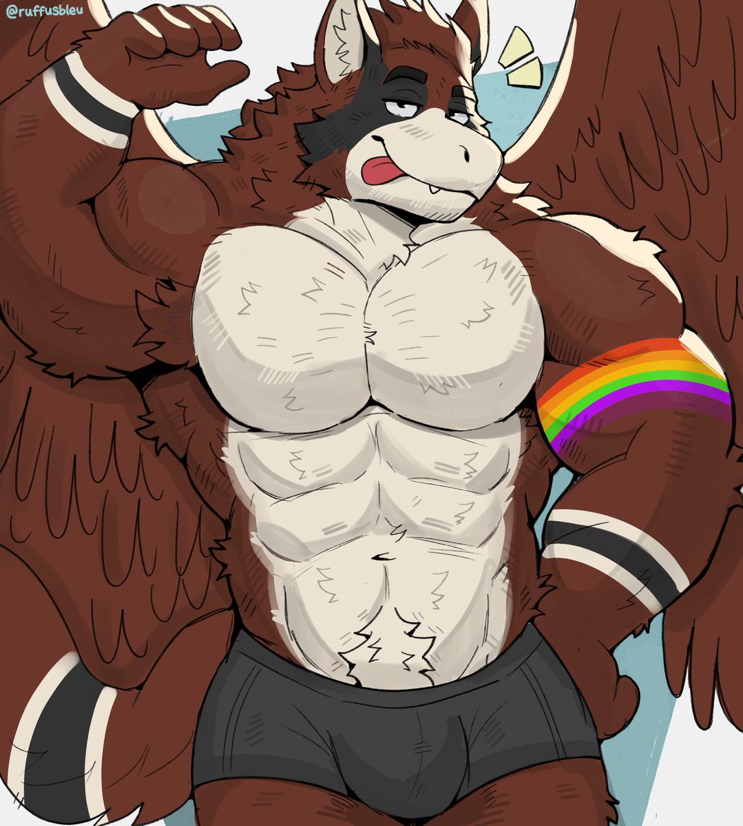 My eyes are up here~ 😏

Artist: <a href="/ruffusbleu/">Ruffus</a>