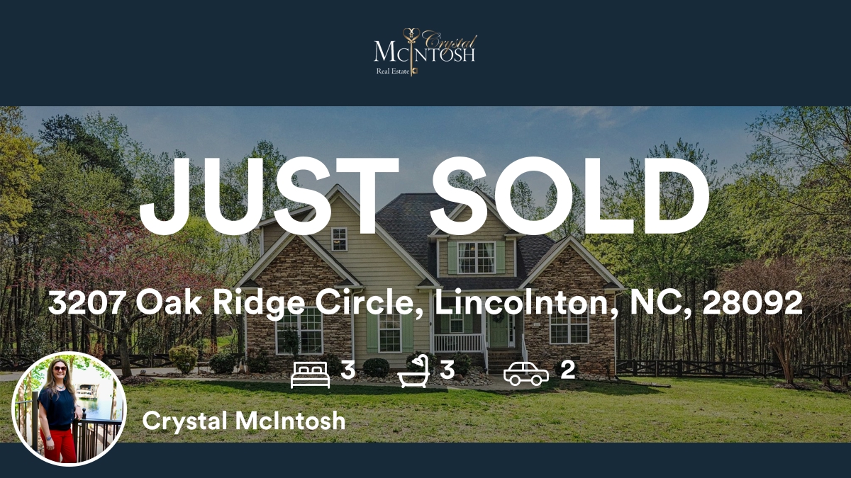 Move_w_McIntosh's tweet photo. 🛌 3 🛀 3 🚘 2
📍 3207 Oak Ridge Circle, Lincolnton, NC, 28092

My latest sale on RateMyAgent.

https://t.co/cAkCr8zvVf

...
#ratemyagent #realestate https://t.co/xC1PKu8ud9