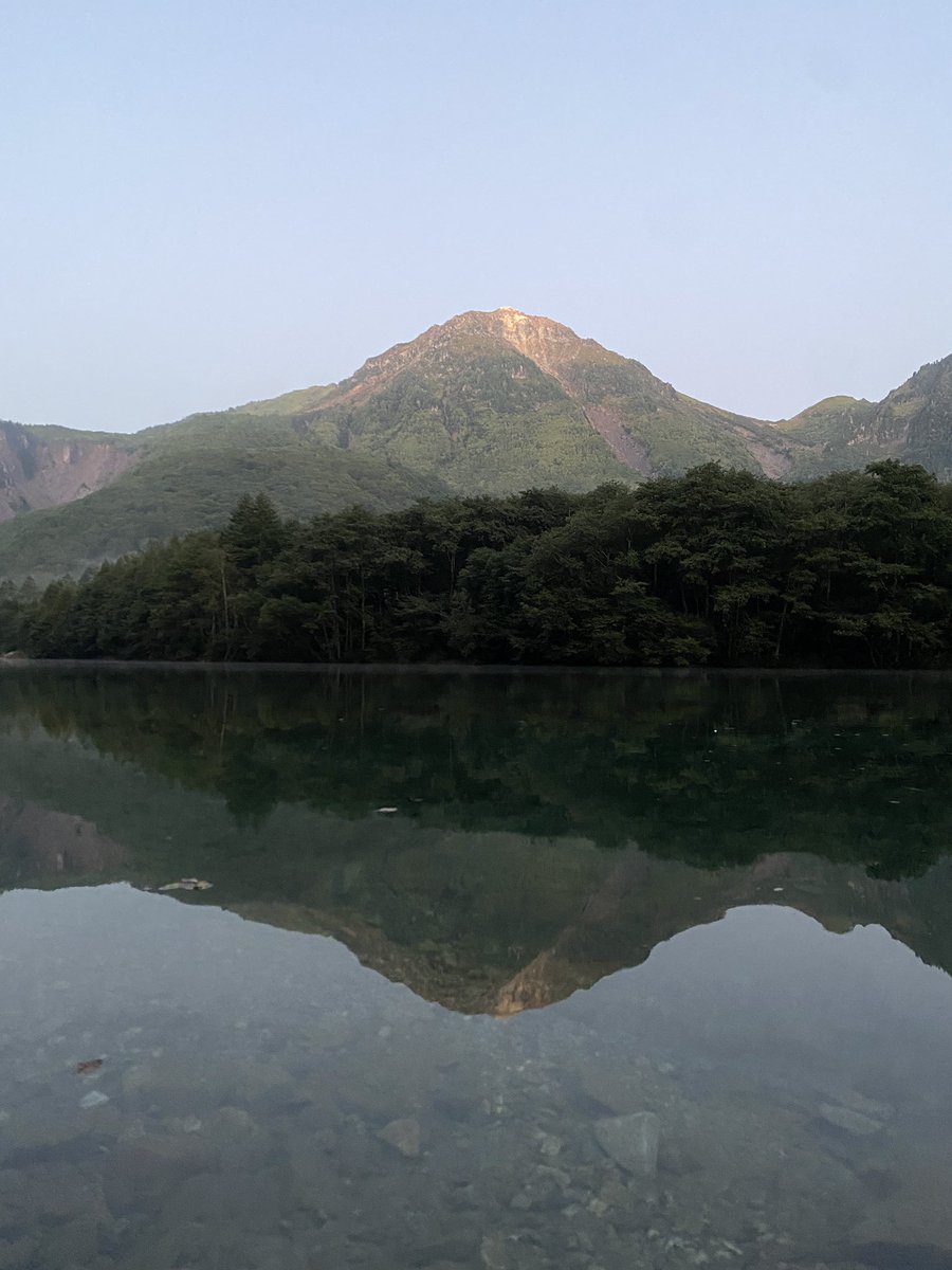 いい1日になりそうです
#上高地