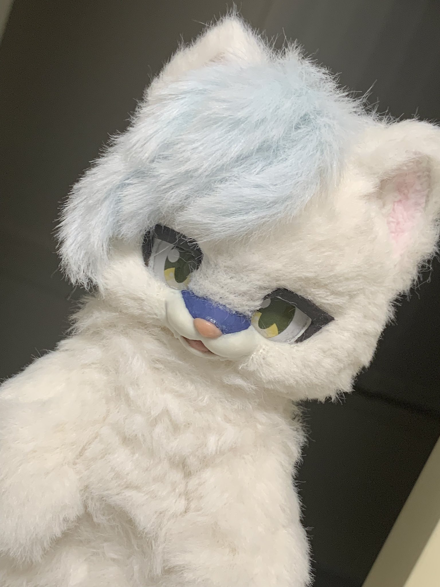 Ωぽたぽた工房Ω 桜餅 狐 アートドール ハンドメイド 着せ替えセット 人気商品】TinyFox 町の創造主 狐狐神（ここしん） フルセット 1
