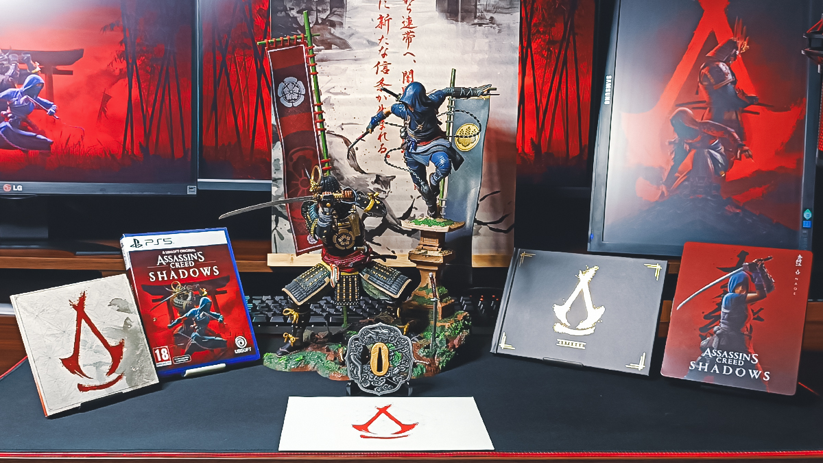 Huge thanks to <a href="/Ubisoft/">Ubisoft</a> &amp; the <a href="/assassinscreed/">Assassin's Creed</a>   team for this incredible Stealth Challenge prize! 🥷🙏🏼
👉🏼Full unboxing here: 
youtube.com/shorts/_9GLiY7…