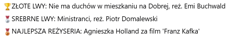 M_Piepiorka's tweet photo. Moje nagrody #FPFF wyglądały tak, więc te od jury różnią się nieznacznie. Z czegom rad. https://t.co/GXRnJSOjSy
