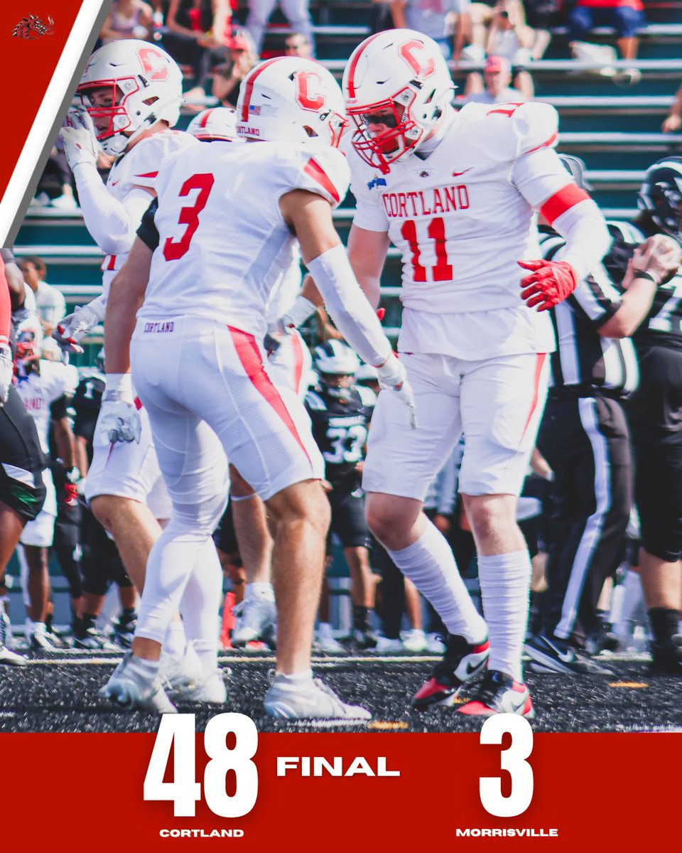 SUNY Cortland Football tweet media