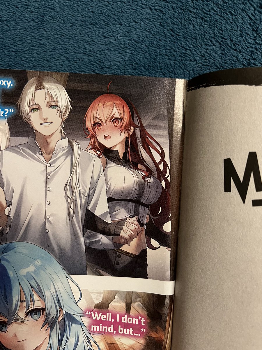 El__Traficante's tweet image. I have no idea how I didn't notice the little bit of white hair on Eris before reading about it

Anyway, was an immortal demon king just obliterated?😭

#ZMT