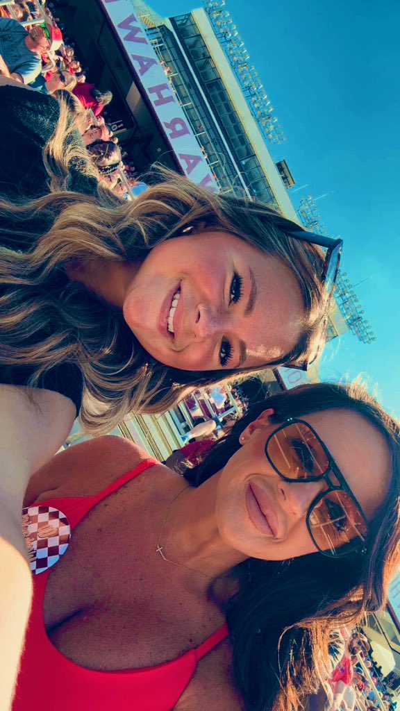 Sunshine &amp; Warhawk football with my girl!