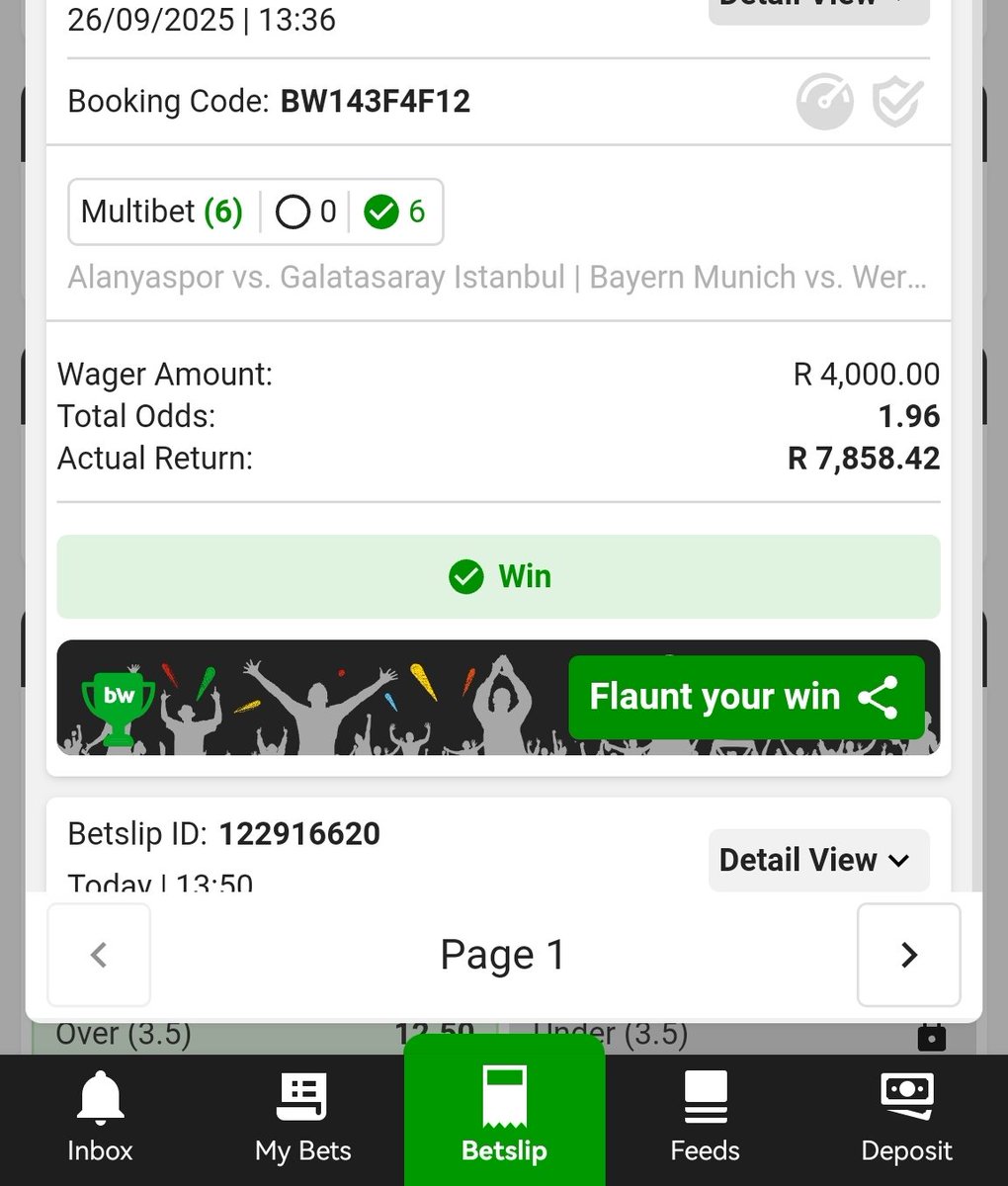 KabeloSealogo's tweet image. House always wins. Bad day for betting.. 2 odds rollover still on