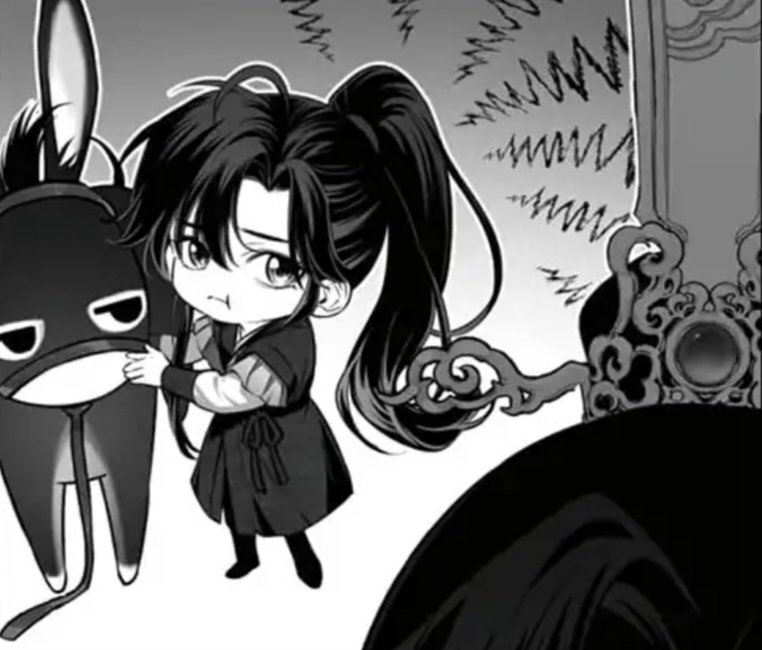 bless the mdzs manga for giving us so many cute funny wei ying faces 😭