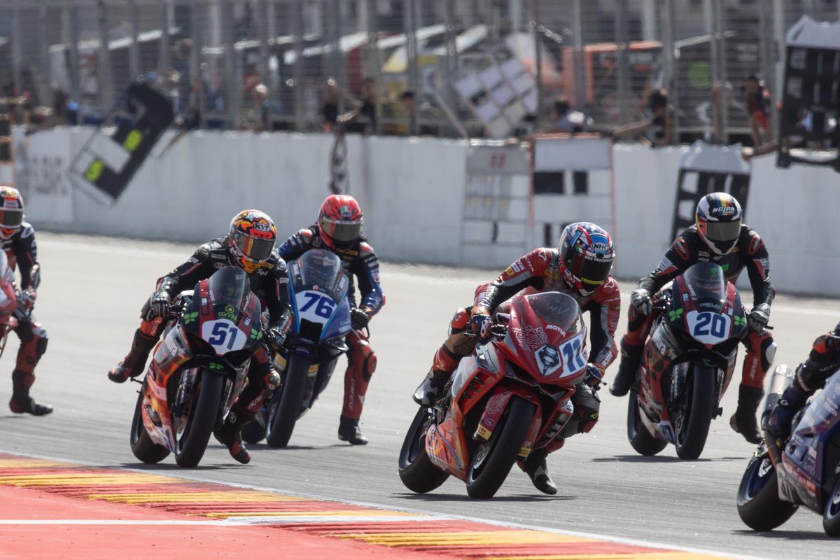 🔴⚫️ Jaume Masià 6️⃣ y Xavi Cardelús 7️⃣ en la primera carrera del fin de semana en el Tissot Aragon Round. Mañana, mucho más!