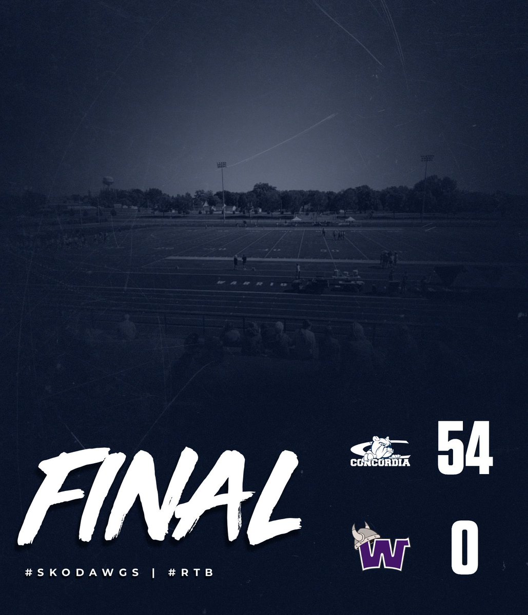 🏈 | FINAL: (21) <a href="/CUNEFootball/">CUNE Football</a> 54, Waldorf 0 (Forest City, IA). #RTB!

CUNE (3-0) extends program win streak to eight!

BOX SCORE: naiastats.prestosports.com/sports/fball/2…