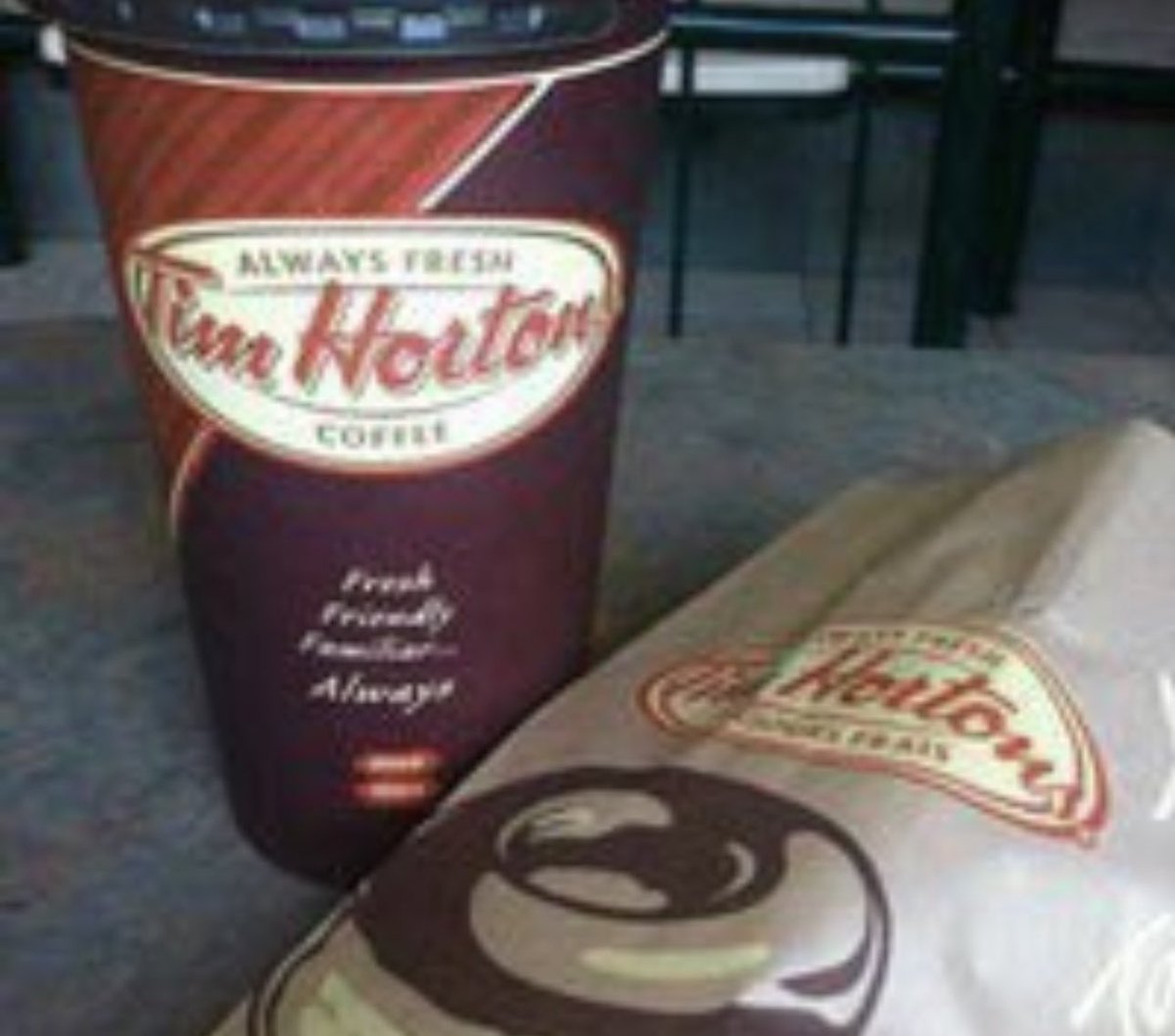 MadelnCanada's tweet image. POV: You go to Timmies in 2009…