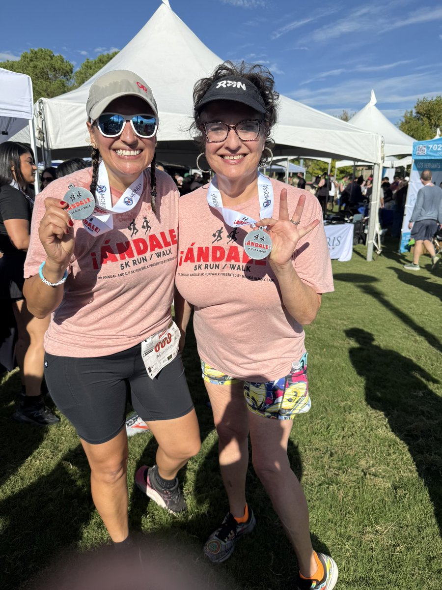 .<a href="/andale5k/">Andale5k</a> with Leah, Marisa, Michael... &amp; hundreds of others.  #hispanicheritagemonth