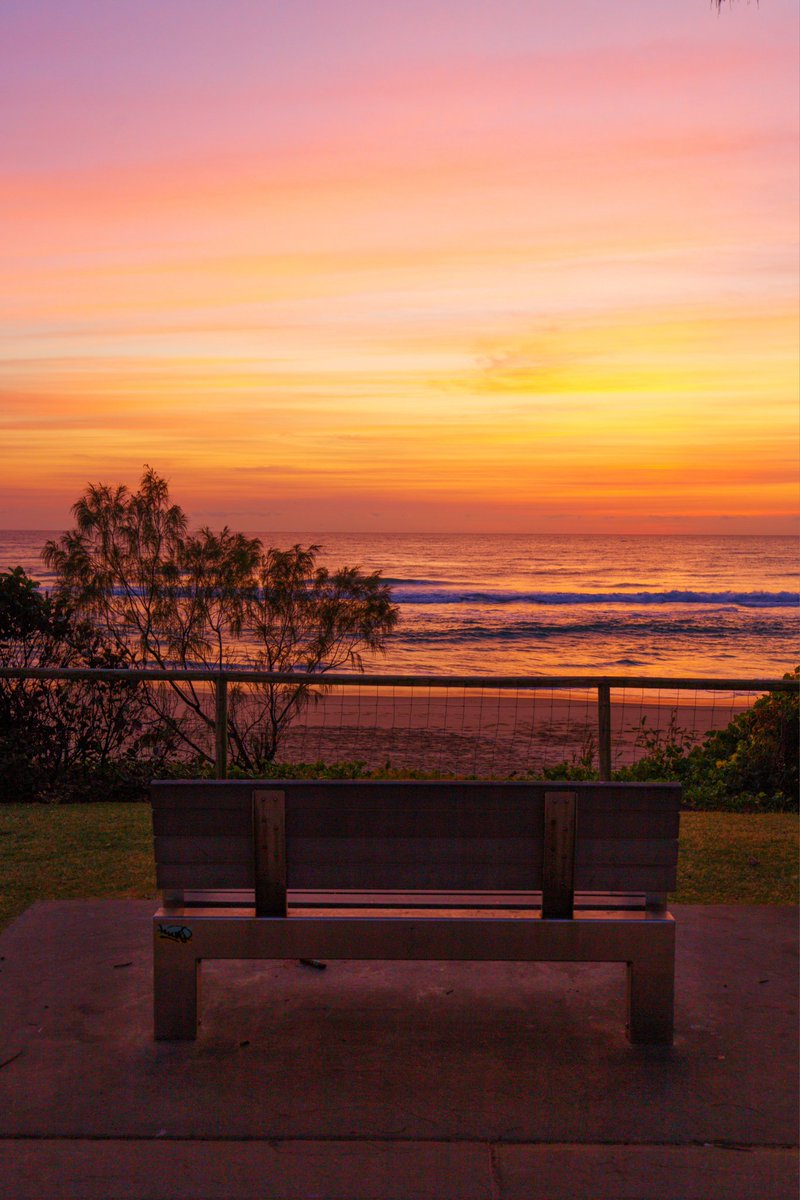 Take a seat and enjoy the views. Surfers Paradise Beach on the Gold Coast