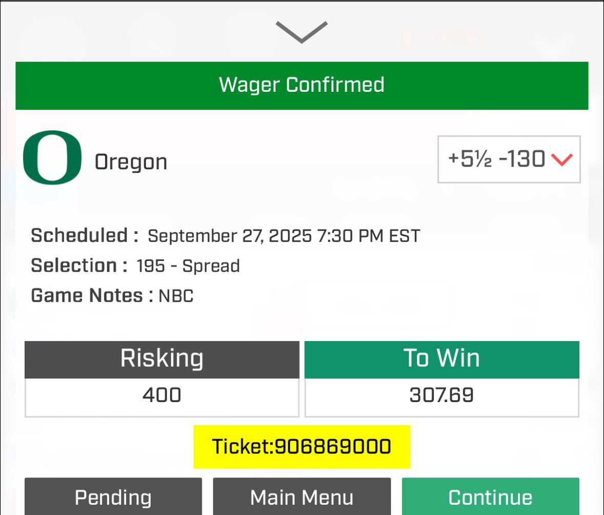SharpAvePicks's tweet photo. Saturday are for the BOYS 🏈 

Enjoy the night 🦆 ➕ https://t.co/PJX6jMQCV7