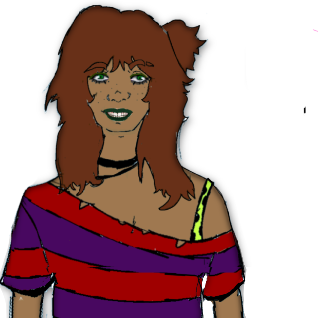 Tried photobashing for the next time and am wondering if anyone thinks this looks uncanny? I really like the design btw the picture is of someone I know! The original oc is the last one. This character is mine btw #uncannyvalley #photobashing #artist #art #ocart #editing #Weird