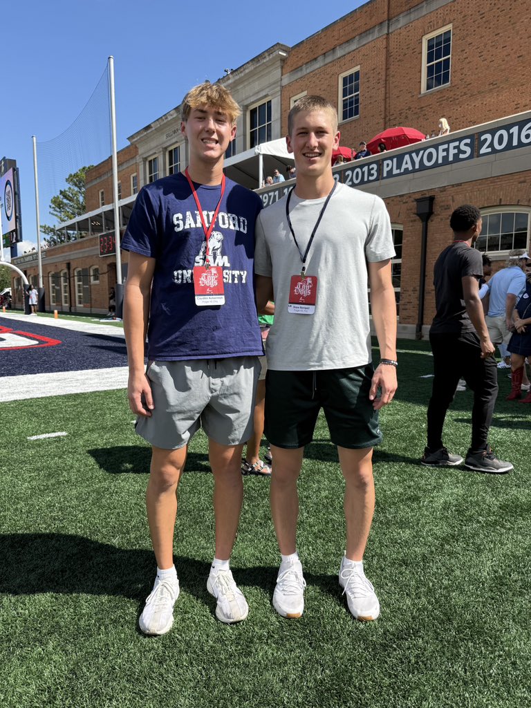 Great day <a href="/SamfordFootball/">Samford Football</a> with <a href="/cay_auk/">Cayden Aukerman</a> Thanks to <a href="/CoachScales/">Chaz Scales</a> for the invite!

<a href="/Coachcal_King/">Cal King</a> <a href="/CoachTMort/">Thomas Morton</a> <a href="/RickyTurner19/">Ricky Turner</a> <a href="/HatchAttack1/">Chris Hatcher</a> <a href="/pagefootball/">Page Patriots Football</a> <a href="/wcsPHScr/">Charles Rathbone</a> <a href="/Coach_Anes/">Curt Anes</a> <a href="/Coachwolff54/">James Wolff</a> <a href="/BielBryce/">Bryce Biel</a> <a href="/QBC_Nashville/">QB Country Nashville</a> <a href="/joe_spears7/">Joe Spears🏈🏀</a> <a href="/Kreager/">𝑇𝑜𝑚 𝐾𝑟𝑒𝑎𝑔𝑒𝑟</a> <a href="/TateMathews/">Tate Mathews</a>