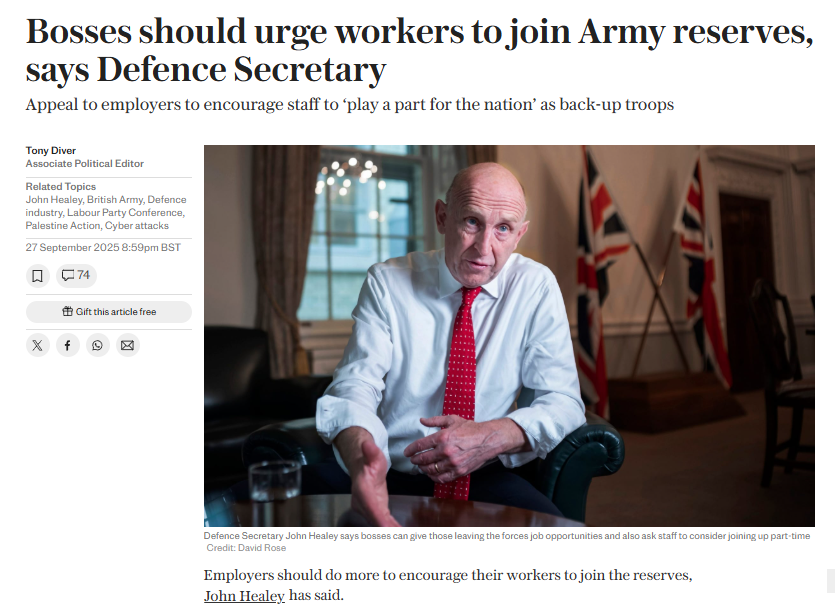 Great in principle - let down by the fact that ridiculously over the top Army medical standards, slow timelines, and a general sense of "hurry up and wait"  means most Army Reserve applicants are lost forever. 

This is an Army problem to fix, not an industry problem to solve.