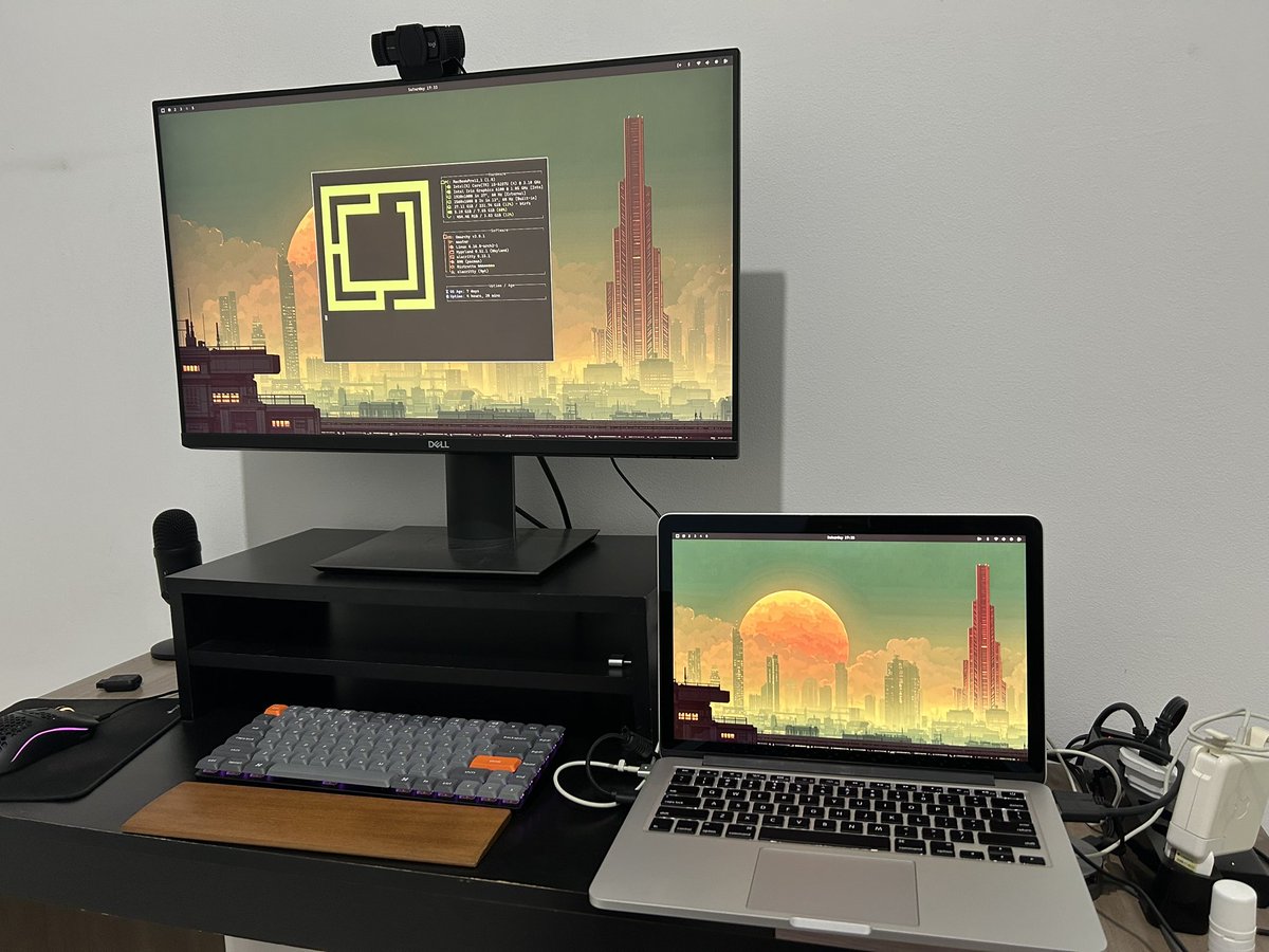 Thanks to <a href="/OmarchyLinux/">Omarchy Linux</a>, my old 2015 MacBook Pro feels brand new again.
#OmarchyLinuxStories