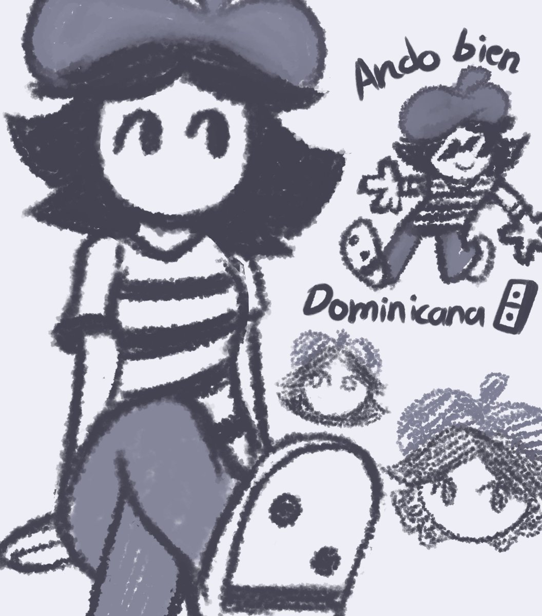 mintytoid2's tweet photo. Testing a new brush with Domino @NuclearMime https://t.co/qRijauWBSP