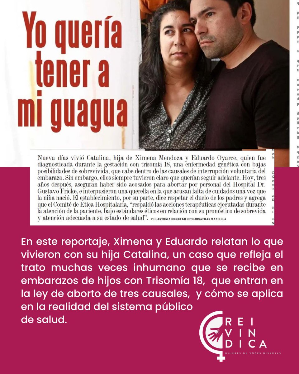 MMReivindica's tweet photo. Impacta lo frecuente que estas situaciones ocurren en el sistema de salud, que fomenta y presiona a mujeres para abortar y cuando sus hijos nacen son tratado como cosas.  Dónde están quienes decían defender el #derechoadecidir? Seguirán con su silencio tapando la realidad ? https://t.co/yk6h4NSLiZ