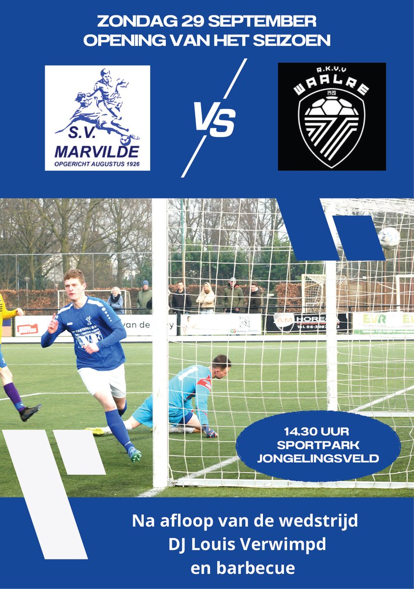 Zondagmiddag 14 uur - Great United Sport op Radio Veldhoven met live verslagen van de voetbalwedstrijden:
@RKVVO - <a href="/VVHoogeloon/">VV Hoogeloon</a> 
<a href="/RoodWitV/">Rood-Wit Veldhoven</a> - <a href="/BeerseBoys/">Beerse Boys</a>
<a href="/Marvilde1/">Marvilde 1</a>-<a href="/VVWaalre/">RKVV Waalre</a> 
We zijn regionaal te horen via 107.7 FM en DAB+ en wereldwijd via de stream omroepveldhoven.nl