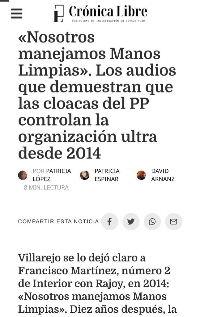 Que alguien le pase esto a Andrea Levi.
Se le olvida que los suyos siempre hablan más de la cuenta. 
Los del PP confesaron que controlan a esta gentecilla. 
#xplicasintregua