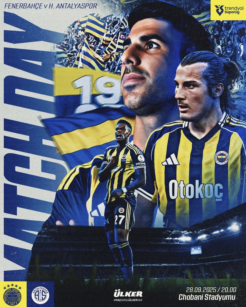 #FenerinMaçıVar

#FBvANT