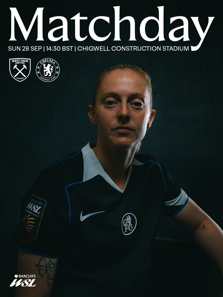 Our first London derby of the season. 🫡

#CFCW