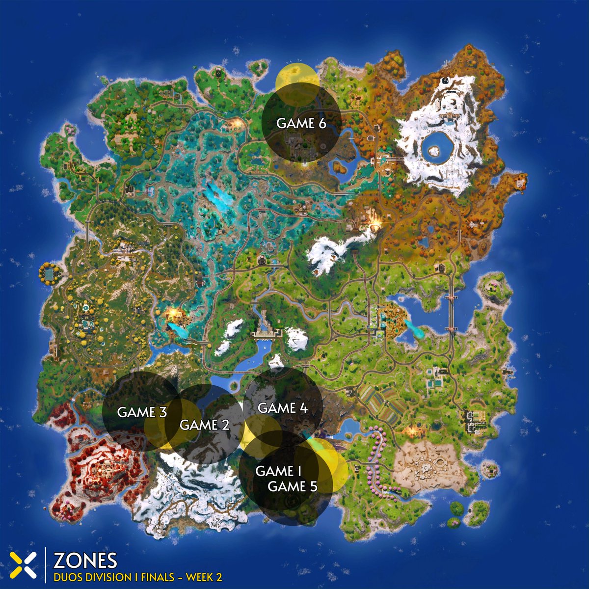 kxrr0's tweet image. DUOS DIVISION 1 FINALS (WEEK 2) - ZONES ⭕️