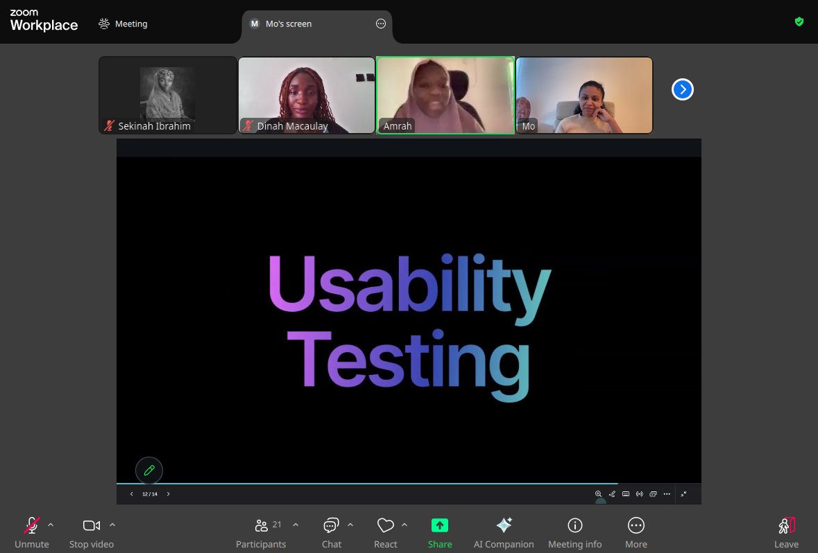 dinahmaccodes's tweet image. Having speakers such as @MouxDesign co-founder of
@bitcoin_design truly was a great start. She really dived into the fundamentals of user testing, helping me see what I am building more from a user perspective rather than the initial plan my team and I had.