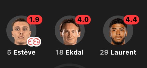 Never seen a CB with a 1.9 rating in the premier league. #EPL