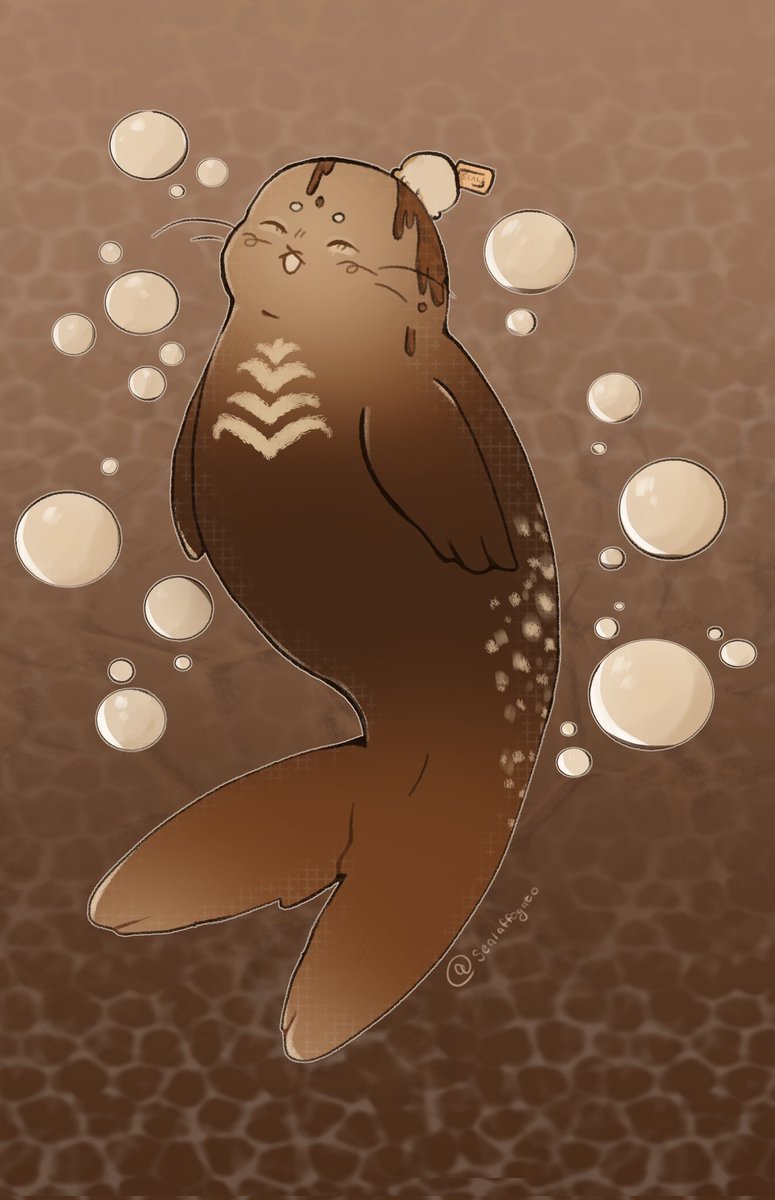 made a little seal to celebrate my new name sake!! 

#seal #sealtwt