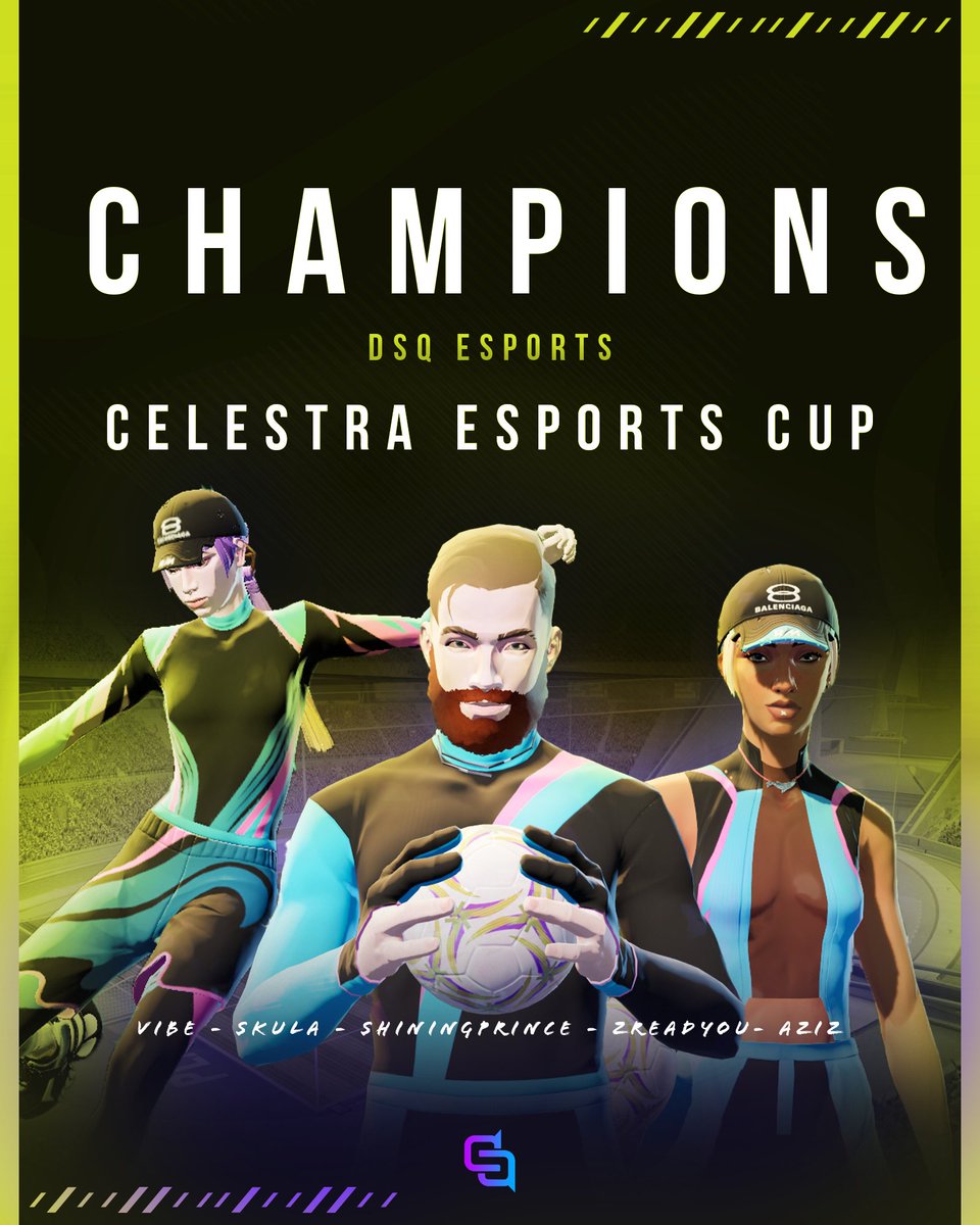 DSQ Esports (@dsq_gg) on Twitter photo After a great run we are now the <a href="/CelestraEsports/">TeamCelestra</a> Rematch Cup Champions. WE SO BACK After a great run we are now the <a href="/CelestraEsports/">TeamCelestra</a> Rematch Cup Champions. WE SO BACK
