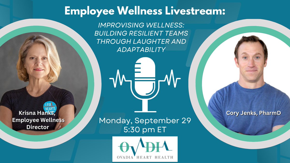 Square1Wellness's tweet image. I'll be hosting Cory Jenks, Pharmacist Live Today at 5:30 pm EST. Come pose your questions or just hang out for the fun. p.s. Cory also does stand up comedy. #employeewellness #pharmacist #metabolichealth #health #worksitewellness @ifixhearts @BiggestComeback
