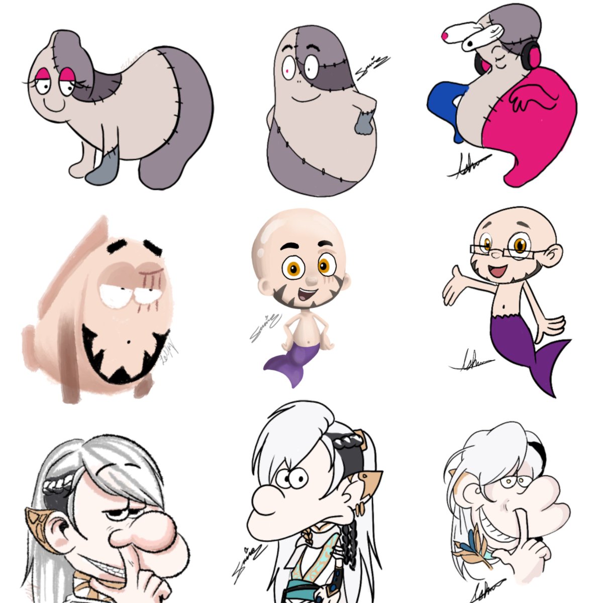 Yes, I'm a week late, I keep forgetting...
But another Saturday equal to another destruction with <a href="/SumireNoYume_/">Sumire 🎨🦥 | COMMS CLOSED</a> and <a href="/IshmariVT/">Ishmari | 🍀 👓 | Directionally Challenged</a> 🔥

#JosuijiArt #BobRosco #Cassthetic #Danchollection #OsiArt