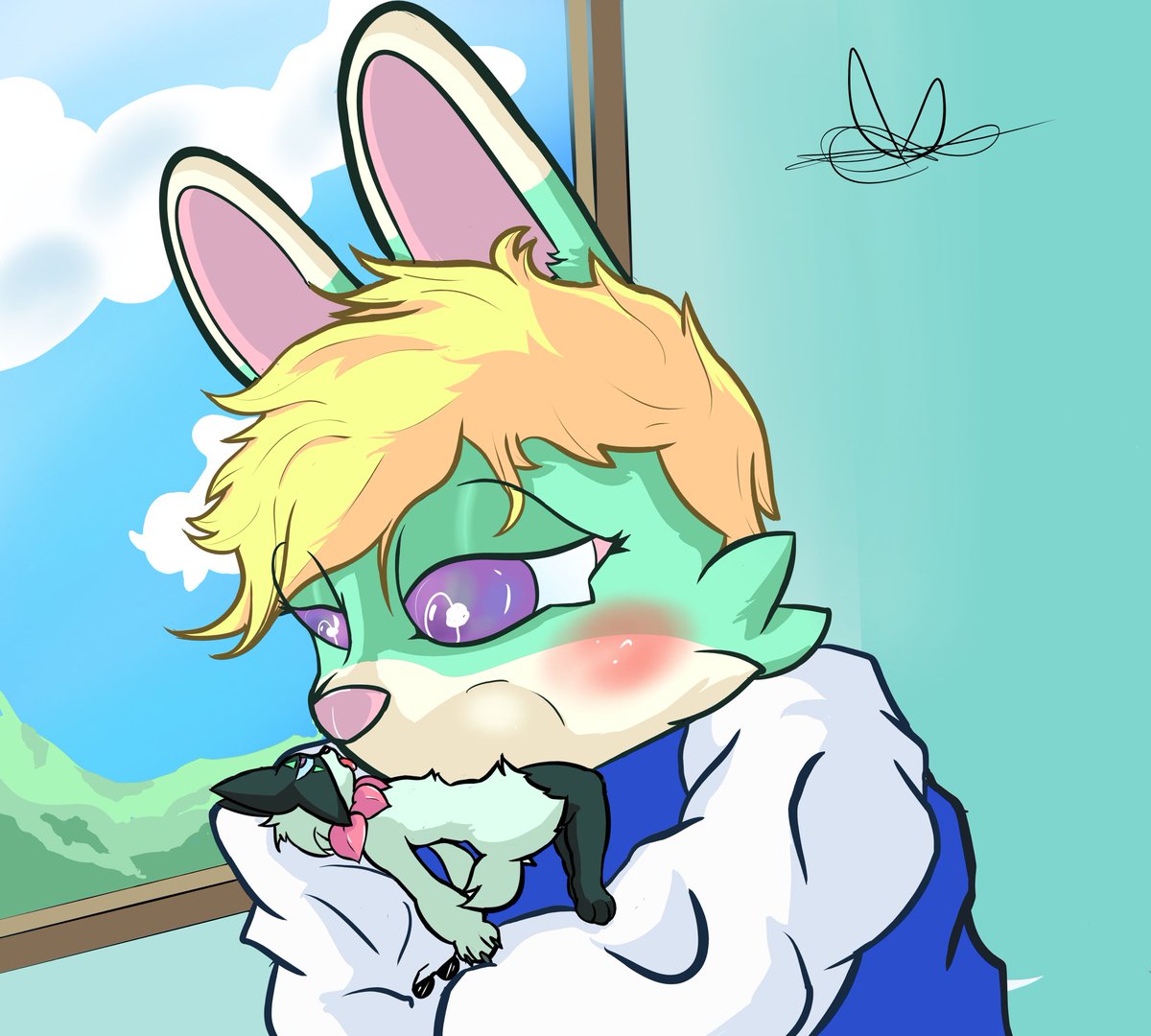 #fury #fanart #size #sizetwtter #sizefurry #furryartist #furryfandom