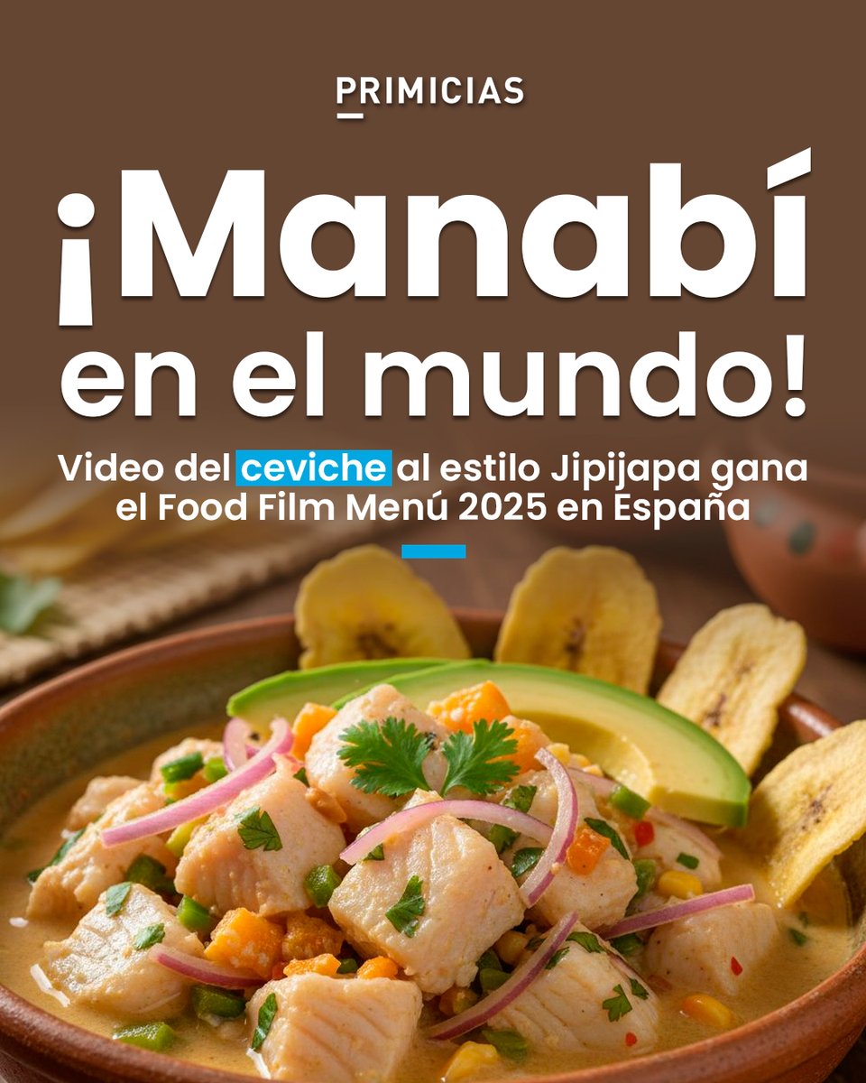 En esta gira por España, Manabí también recibirá la posta como Región Mundial de Gastronomía 2026, distinción que abre las puertas para fortalecer y fomentar el turismo gastronómico en Ecuador. prim.ec/gPNc50X3gyO