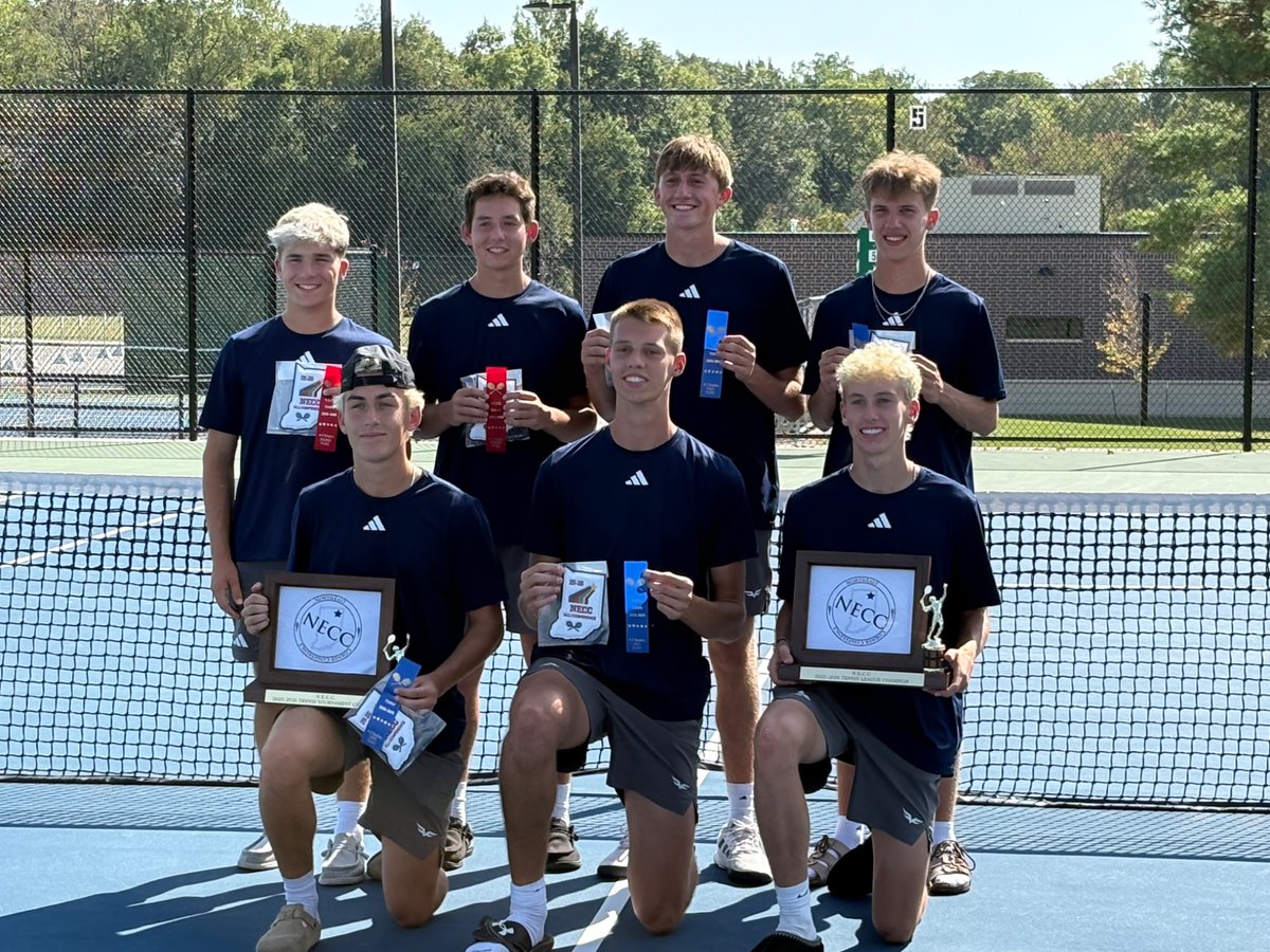 Fairfield won the NECC conference tournament this afternoon. All 7 players made the all-conference team.