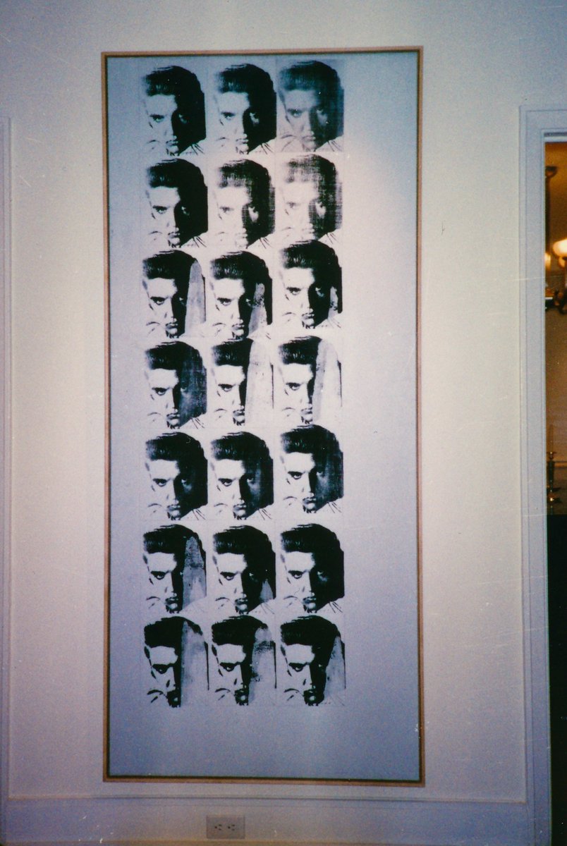 Judge rejects #RonPerelman $410 million insurance claim that includes #AndyWarhol Elvis (21 Times), 1962 sold in 1997.

<a href="/JoeLevene/">Joseph K. Levene</a> 2022 <a href="/nytimes/">The New York Times</a> comment indicates condition looks the same as when sold in 1997.
bit.ly/3hHLGhb

nytimes.com/2025/09/26/art…