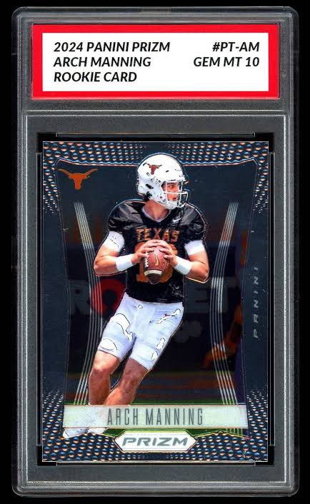 cardcounterHQ's tweet photo. Arch Manning cards staying hot despite shaky stats. 

You calling the bluff on name value or fold until he proves it? I’m folding until proven
  #ArchManning #NFLcards #Texasfootball @CardPurchaser https://t.co/qPIssTun3F